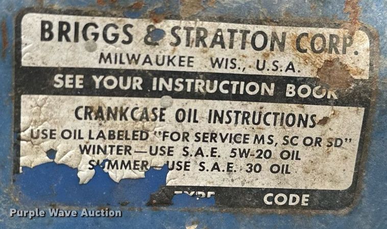 image for item NO9361 (5) single cylinder gas engines