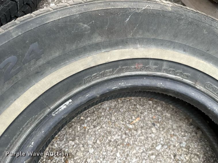 image for item NO9362 Tires and wheels