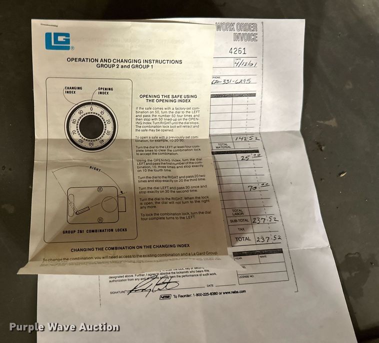 image for item NO9407 Safe