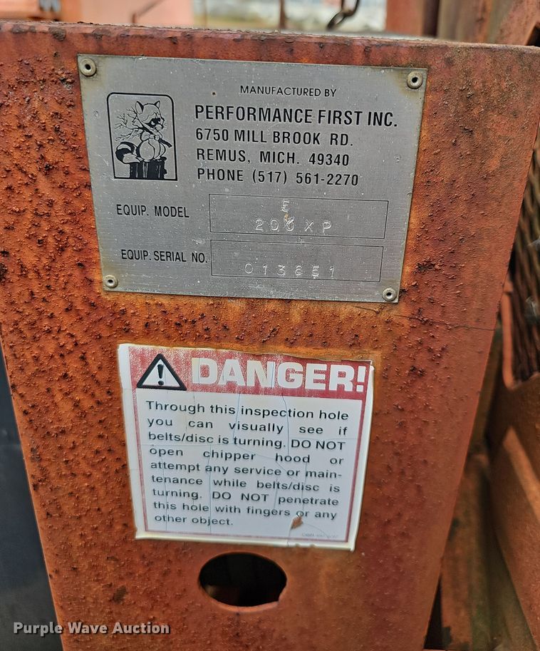 image for item NP9141 Bandit 250XP wood chipper