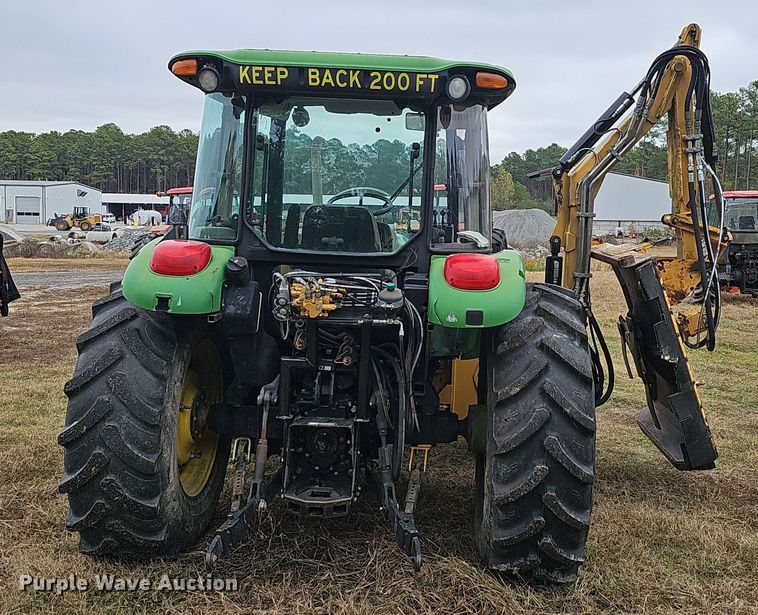 image for item NP9142 2009 John Deere 5101E MFWD tractor