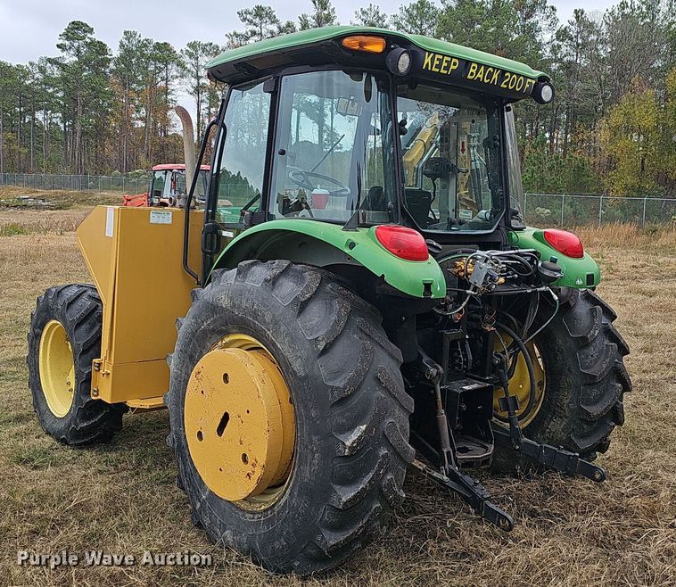 image for item NP9142 2009 John Deere 5101E MFWD tractor