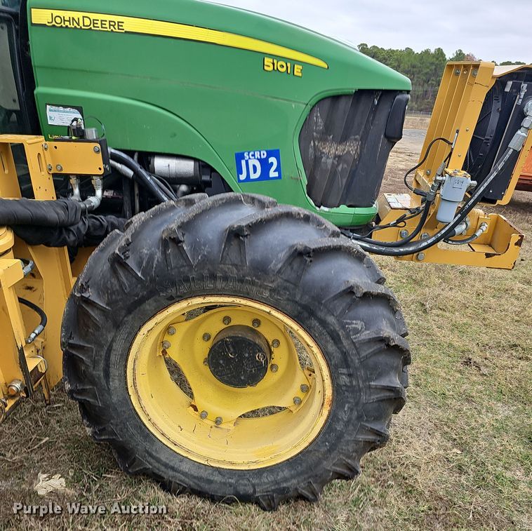 image for item NP9142 2009 John Deere 5101E MFWD tractor