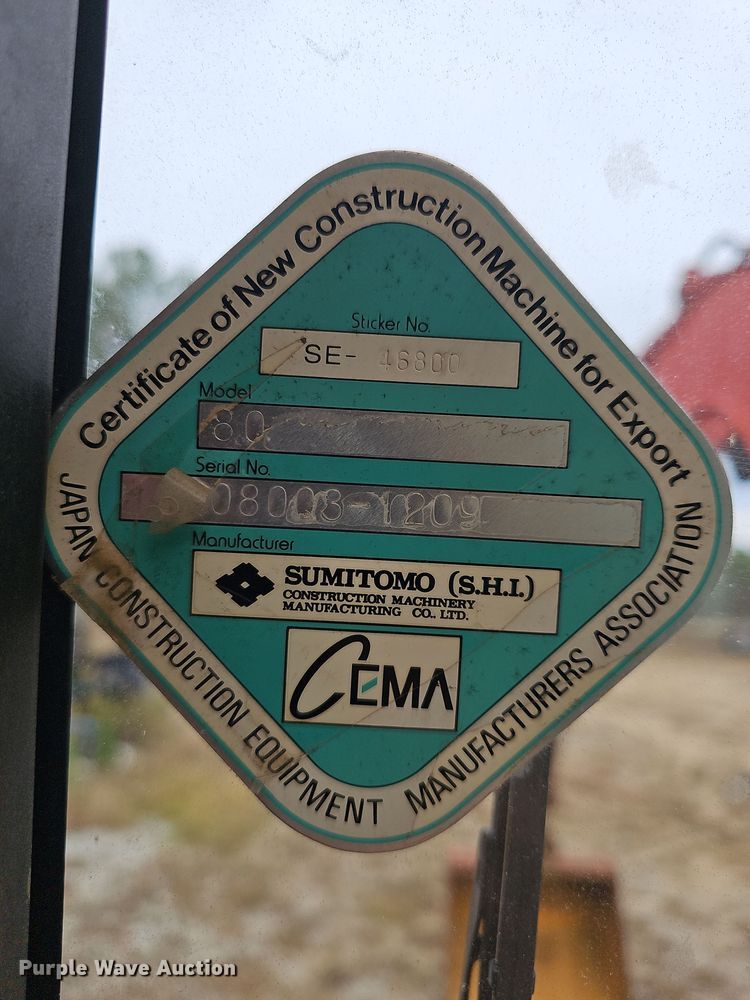 image for item NP9147 Link Belt 80 excavator