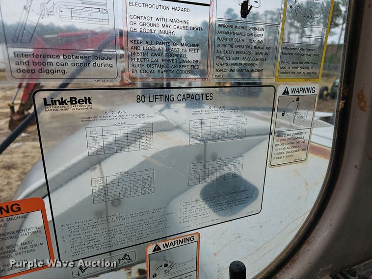 image for item NP9147 Link Belt 80 excavator