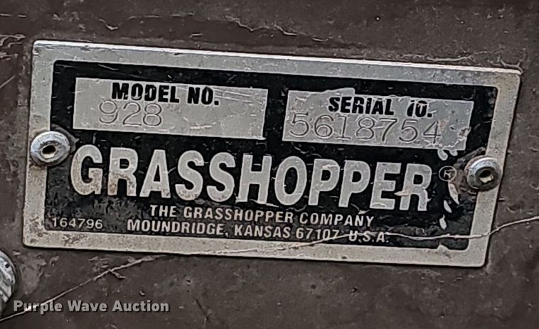 image for item NP9202 Grasshopper 928D  ZTR lawn mower