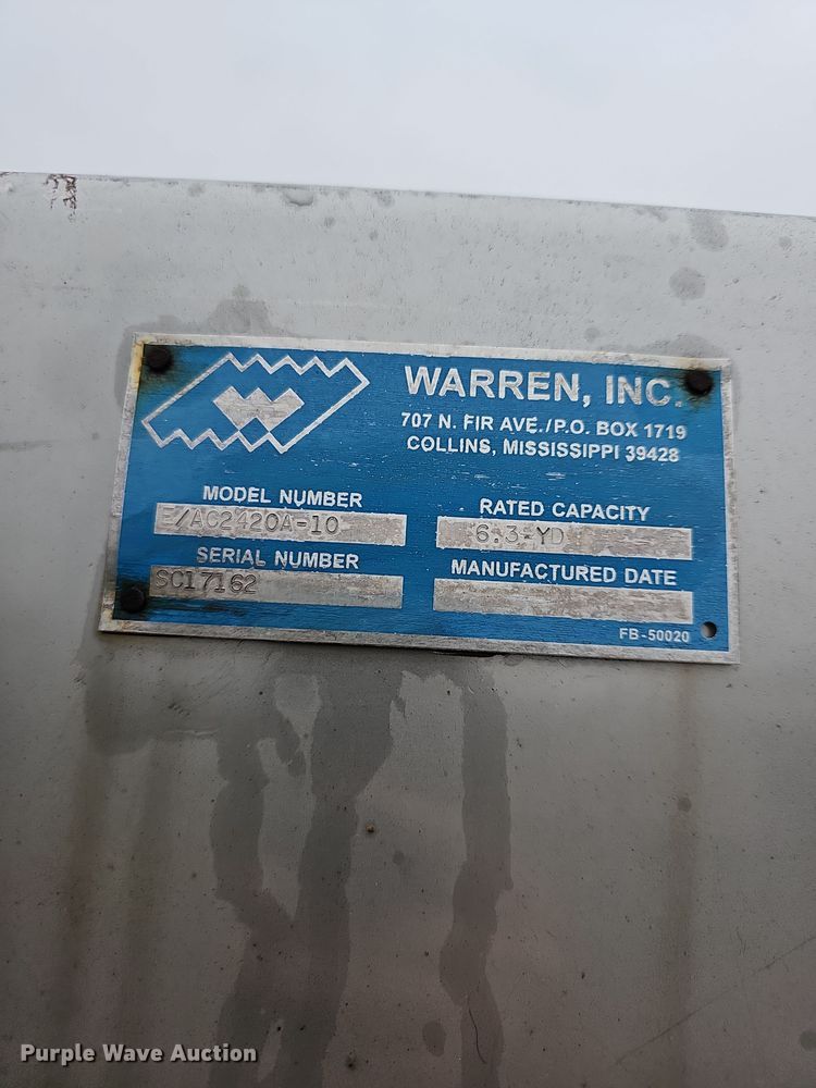 image for item NP9204 Warren E/AC2420A-10  spreader