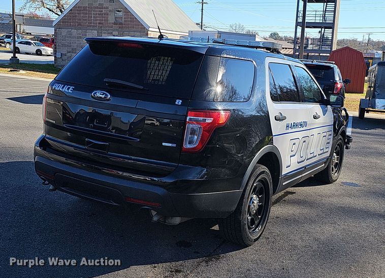 image for item NP9224 2015 Ford Explorer Police  SUV