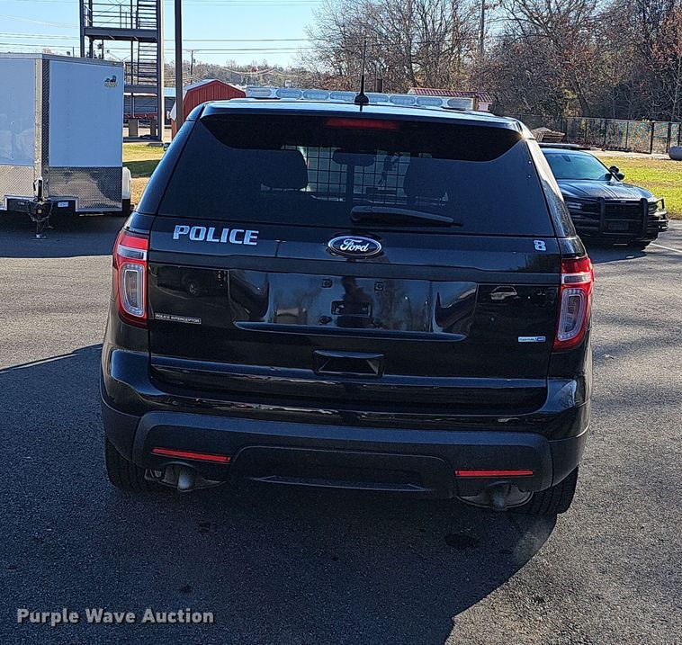 image for item NP9224 2015 Ford Explorer Police  SUV