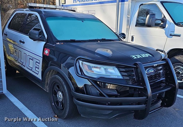 image for item NP9225 2016 Ford Explorer Police Interceptor  SUV