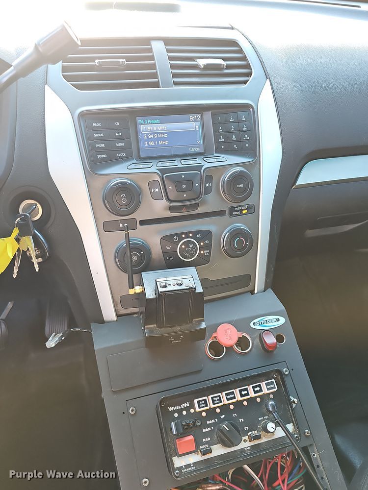 image for item NP9226 2015 Ford Explorer Police Interceptor  SUV