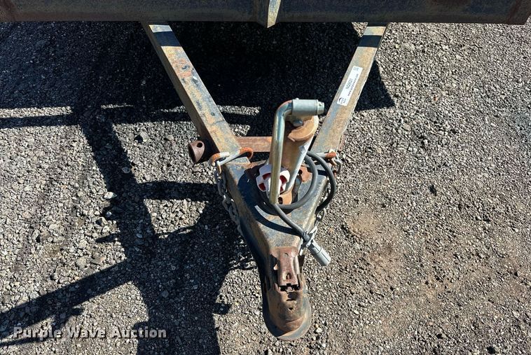 image for item NQ9521 Shop built utility trailer