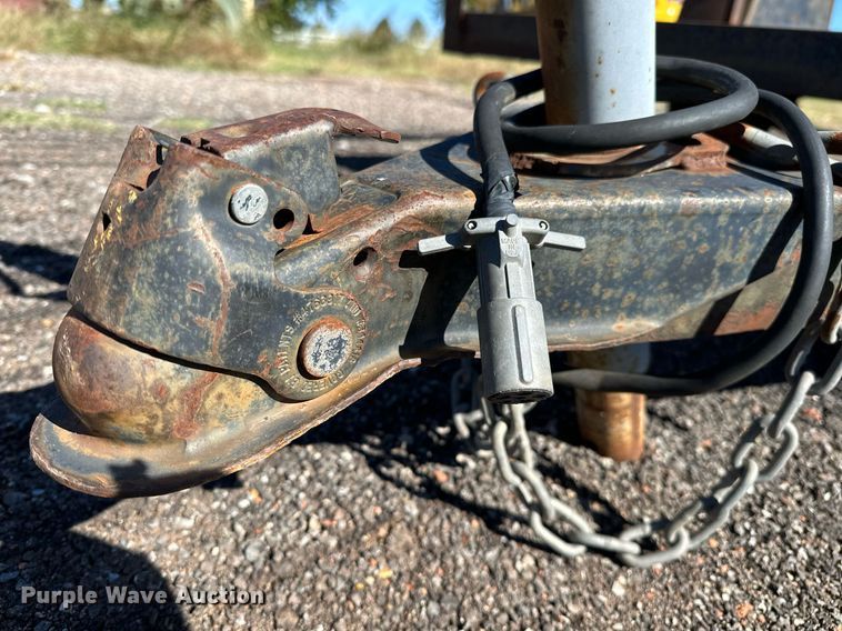 image for item NQ9521 Shop built utility trailer