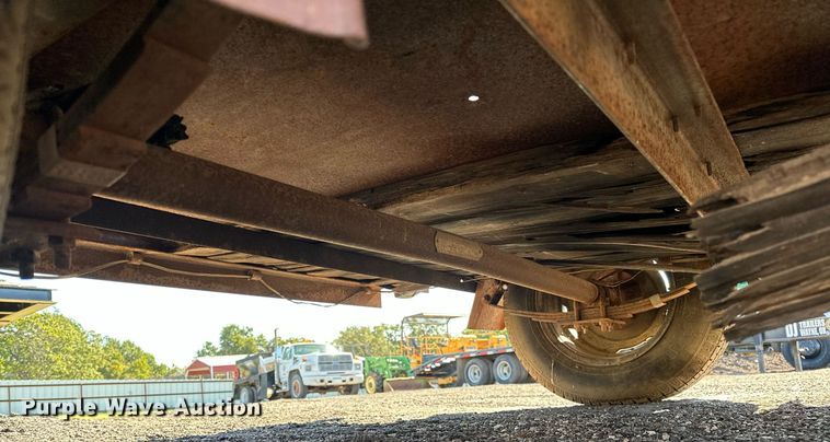 image for item NQ9521 Shop built utility trailer
