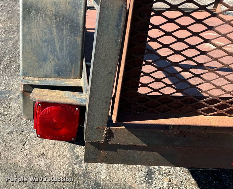 image for item NQ9521 Shop built utility trailer