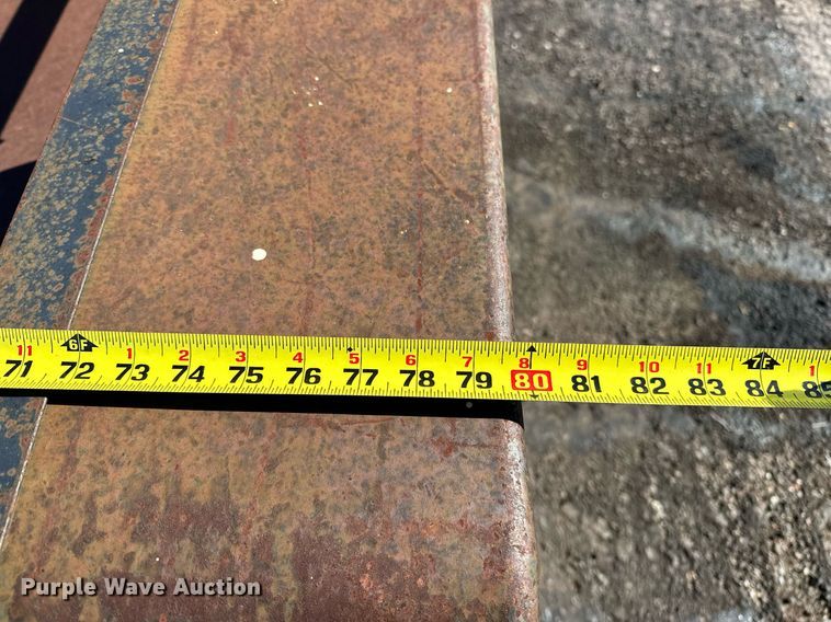 image for item NQ9521 Shop built utility trailer