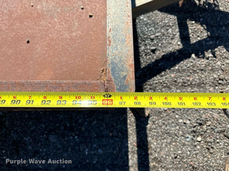 image for item NQ9521 Shop built utility trailer