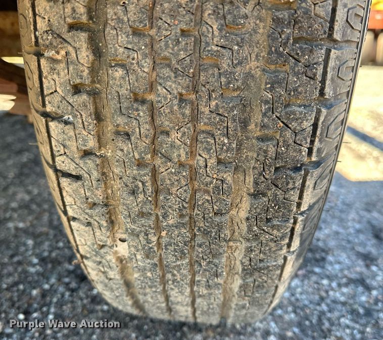 image for item NQ9521 Shop built utility trailer