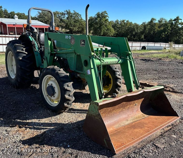 image for item NQ9527 1996 John Deere 5300  MFWD tractor