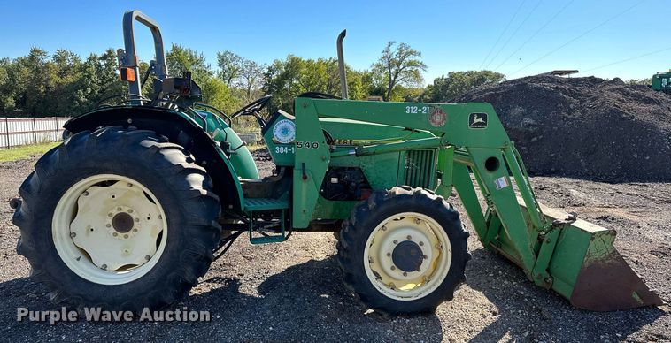 image for item NQ9527 1996 John Deere 5300  MFWD tractor