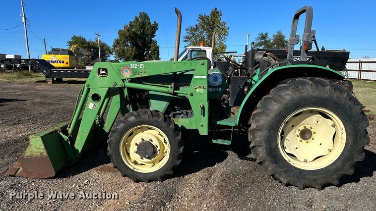 image for item NQ9527 1996 John Deere 5300  MFWD tractor