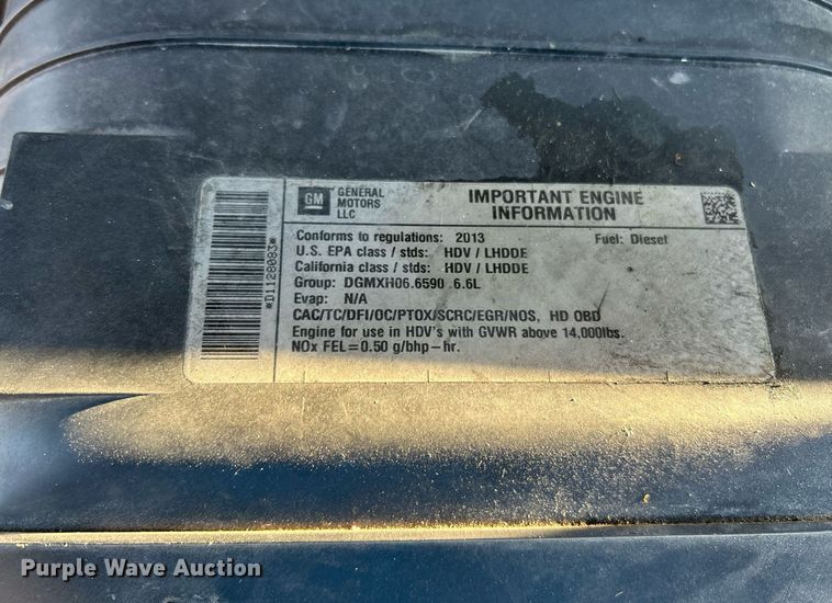 image for item NR9442 2013 Chevrolet Express 4500  ambulance