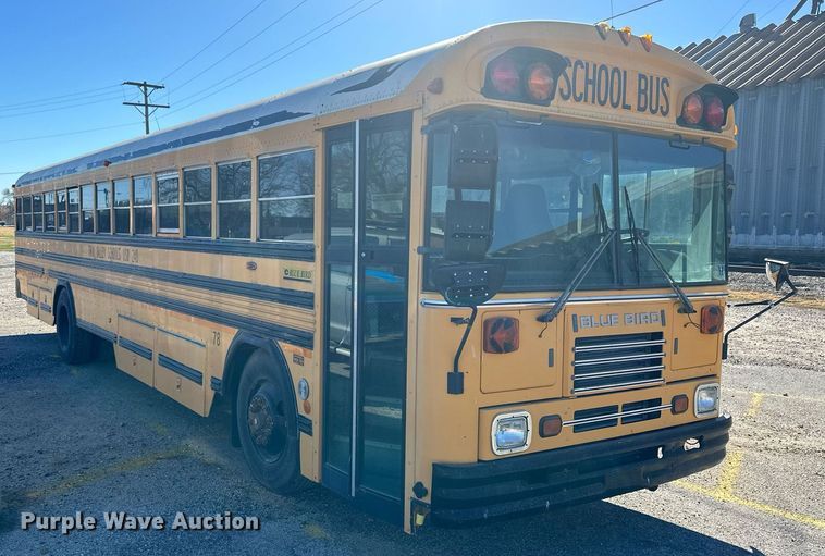 image for item NS9008 2001 Blue Bird  school bus
