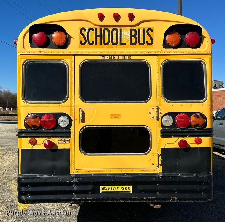 image for item NS9008 2001 Blue Bird  school bus