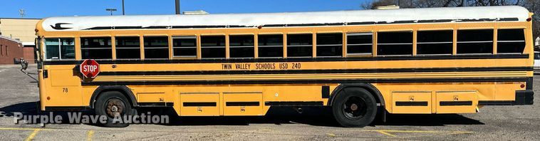 image for item NS9008 2001 Blue Bird  school bus