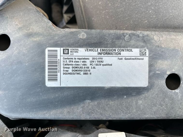 image for item NS9069 2013 Chevrolet Impala