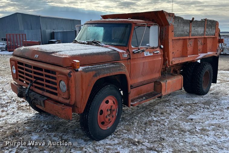 image for item NS9070 1973 Ford F600  dump truck