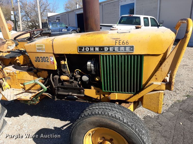 image for item OF9607 1977 John Deere 302 - D  tractor