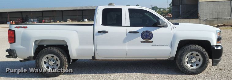 image for item OG9346 2018 Chevrolet Silverado 1500  Double Cab pickup truck