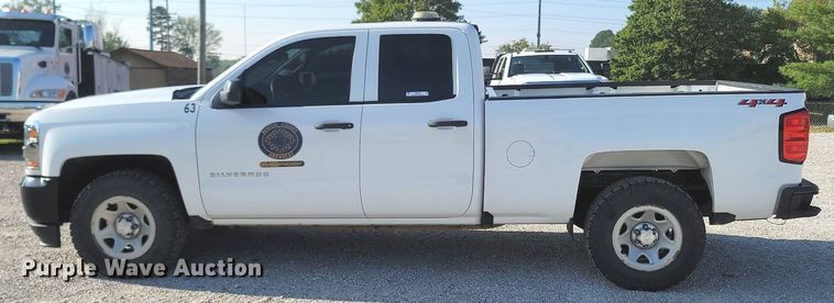 image for item OG9346 2018 Chevrolet Silverado 1500  Double Cab pickup truck