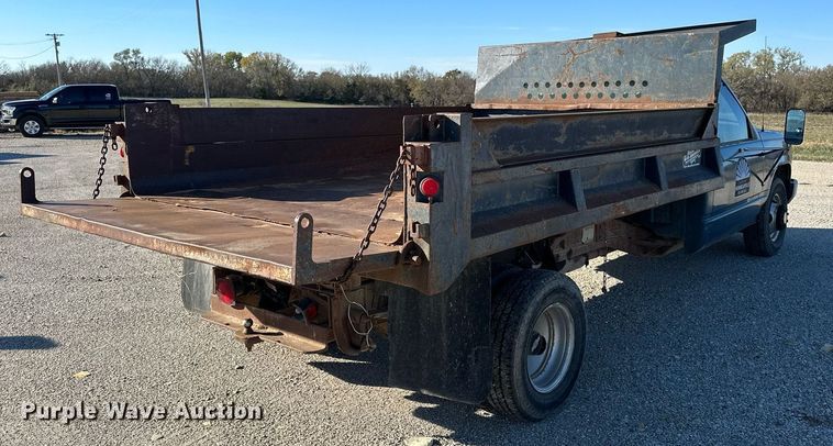 image for item OK9135 1991 Chevrolet 3500  dump bed pickup truck