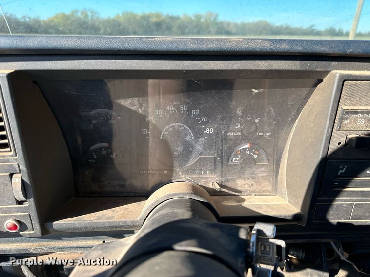 image for item OK9135 1991 Chevrolet 3500  dump bed pickup truck