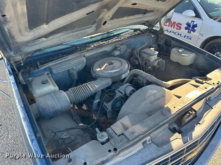 image for item OK9135 1991 Chevrolet 3500  dump bed pickup truck