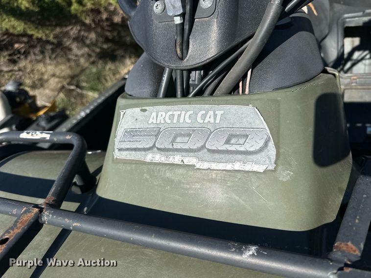 image for item OK9182 2002 Arctic Cat 500  ATV