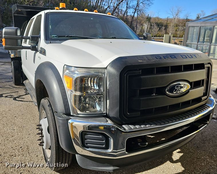image for item OL9419 2012 Ford F450 Super Duty XL  Crew Cab dump truck