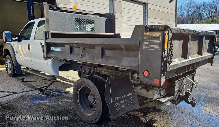 image for item OL9419 2012 Ford F450 Super Duty XL  Crew Cab dump truck