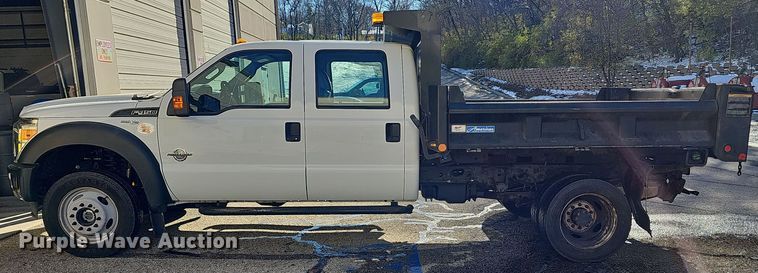 image for item OL9419 2012 Ford F450 Super Duty XL  Crew Cab dump truck