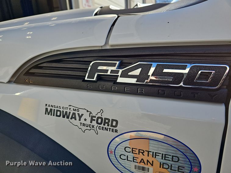 image for item OL9419 2012 Ford F450 Super Duty XL  Crew Cab dump truck