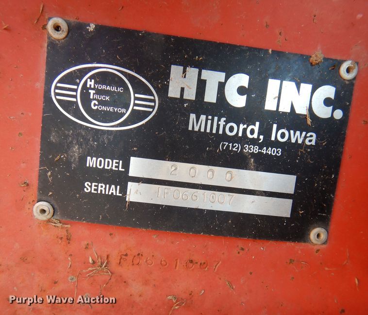 image for item OL9420 HTC 2000  end gate conveyor