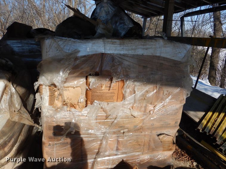 image for item OL9426 (5) pallets of Crafco asphalt pavement sealant blocks