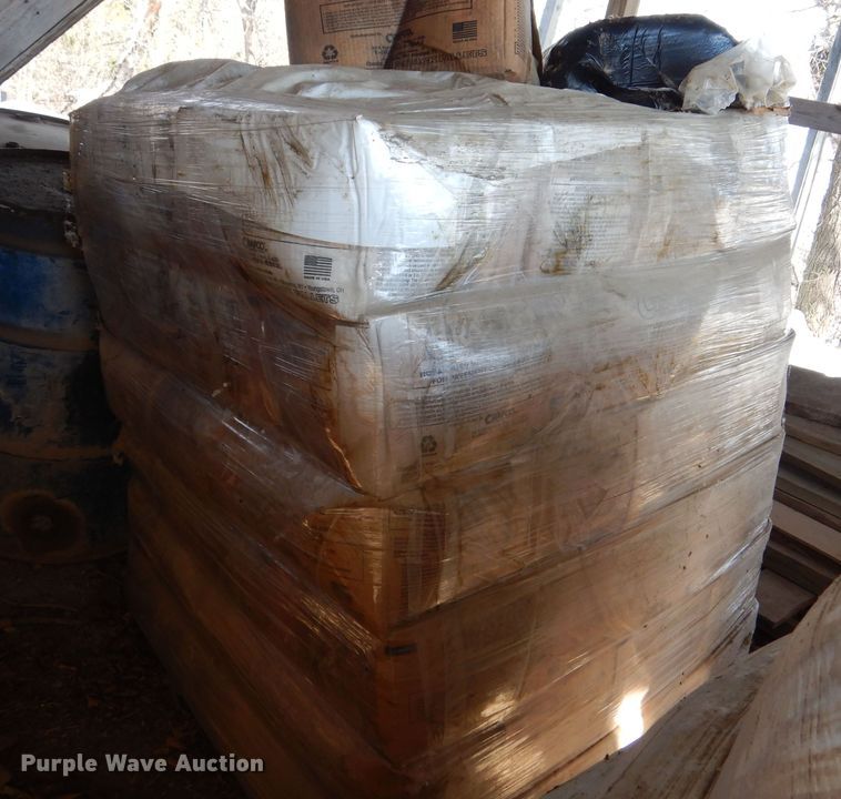 image for item OL9426 (5) pallets of Crafco asphalt pavement sealant blocks