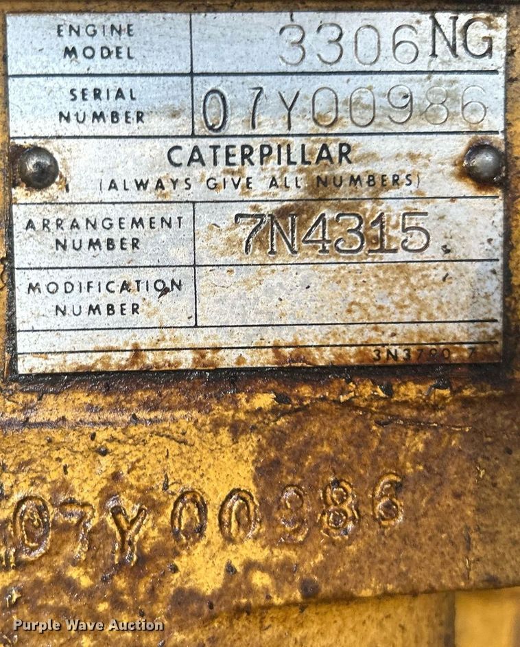 image for item OM9001 Caterpillar  generator