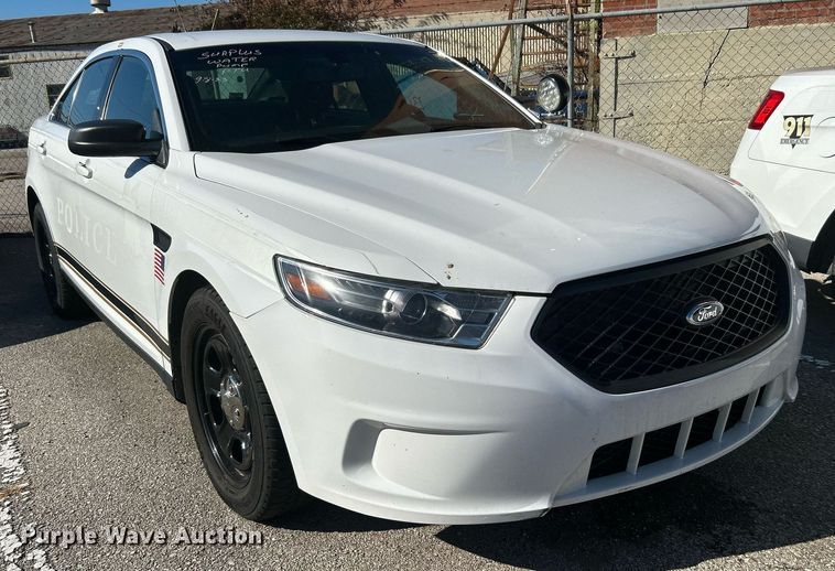 image for item OM9012 2018 Ford Taurus Police Interceptor