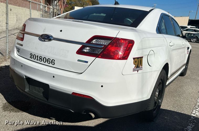 image for item OM9012 2018 Ford Taurus Police Interceptor