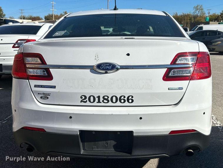 image for item OM9012 2018 Ford Taurus Police Interceptor