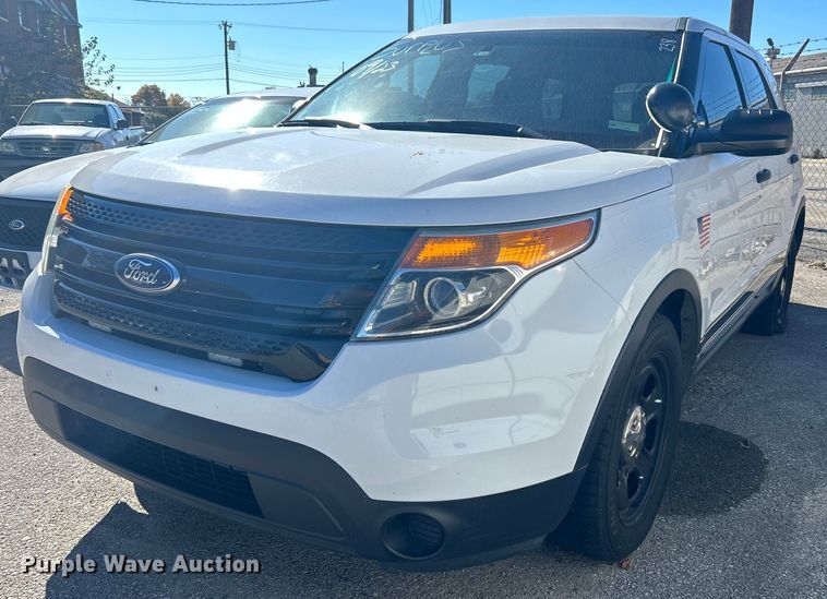 image for item OM9016 2013 Ford Explorer Police Interceptor  SUV